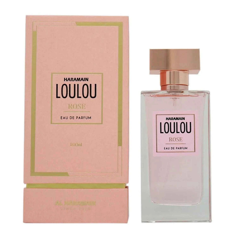 AL Haramain Loulou Rose – Eau de Parfum for Women, 100 ml Spray