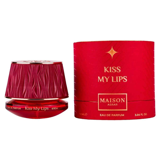 Maison Asrar Kiss My Lips – Eau de Parfum for Women, 90 ml Spray