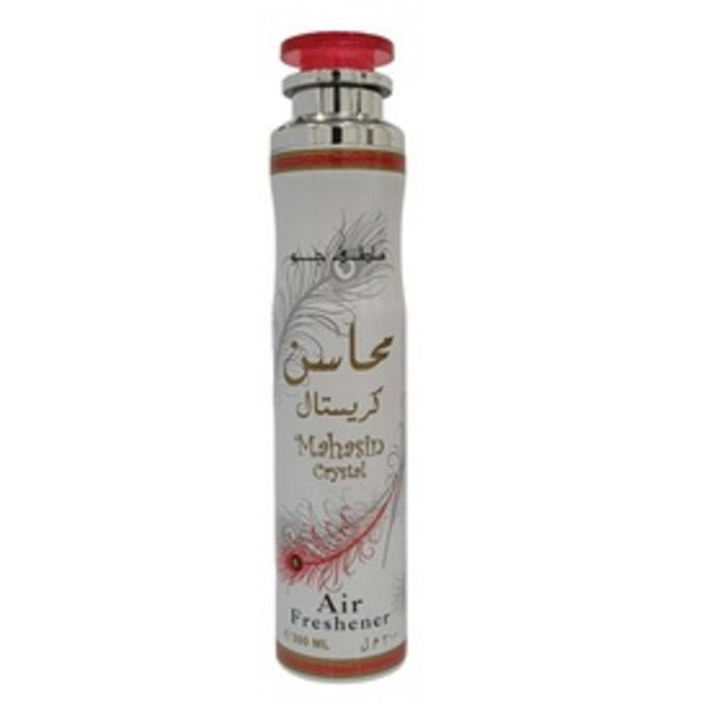 Lattafa Mahasin Crystal Floral – Room Air Freshener Unisex, 300 ml