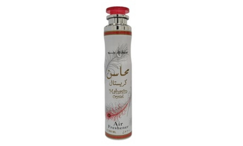 Lattafa Mahasin Crystal Floral – Room Air Freshener Unisex, 300 ml