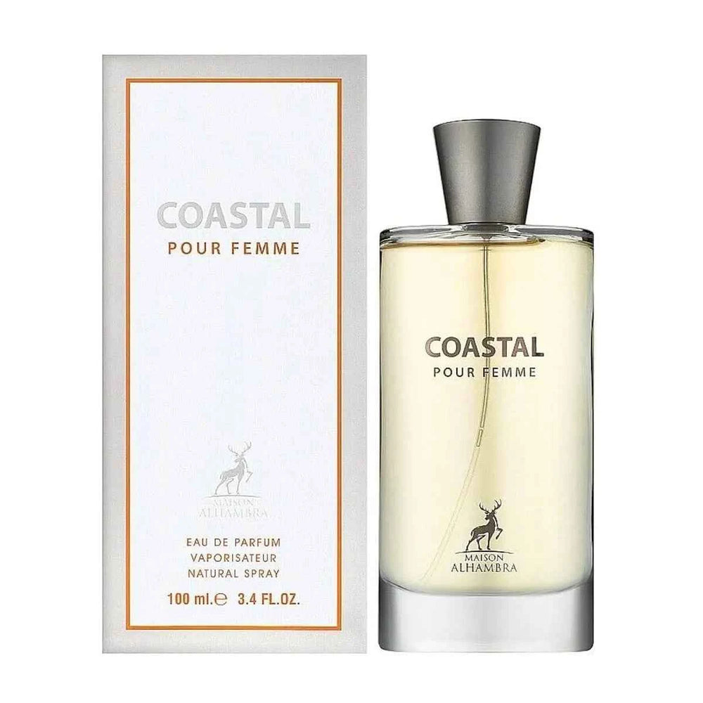 Maison Alhambra Coastal – Eau de Parfum for Women Pour Femme, 100 ml Spray