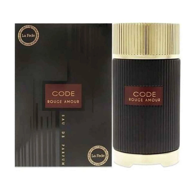 Khadlaj Perfumes La Fede Code Rouge Amour – Eau de Parfum for Women, 100 ml