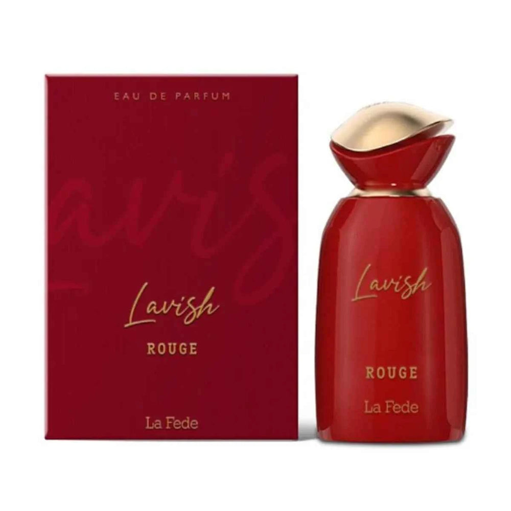 Khadlaj Perfumes La Fede Lavish Rouge – Eau de Parfum for Women, 100 ml