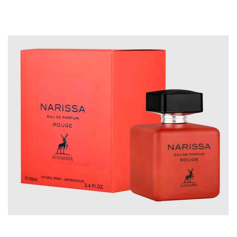 Maison Alhambra Narissa Rouge – Eau de Parfum for Women, 100 ml Spray