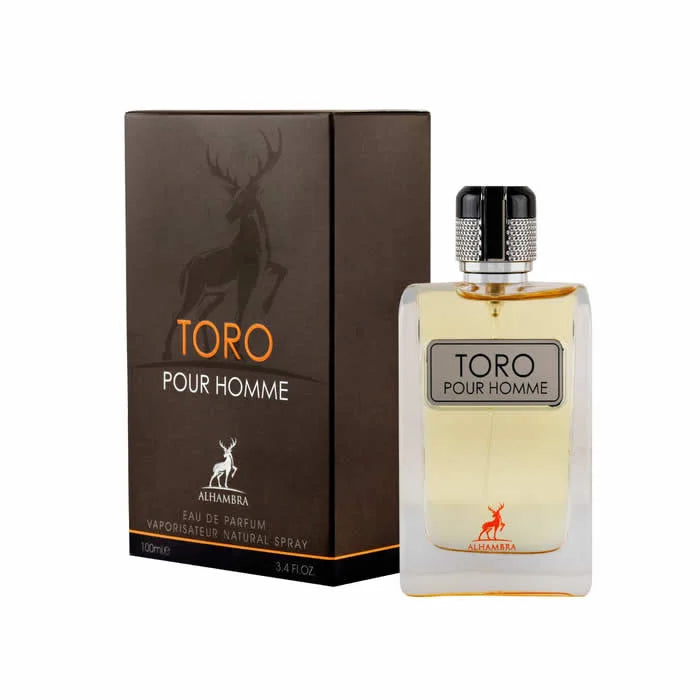 Maison Alhambra Toro Pour Homme – Eau de Parfum for Men Spray, 100 ml