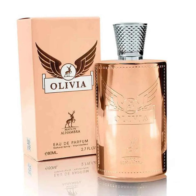 Maison Alhambra Olivia – Eau de Parfum for Women, 80 ml Spray