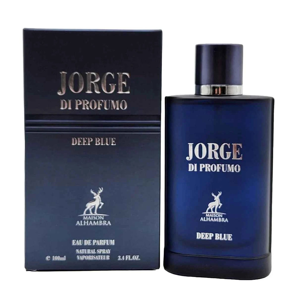 Maison Alhambra Jorgi Di Profumo Deep Blue – Eau de Parfum for Women, 100 ml Spray