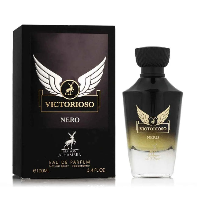 Maison Alhambra Victorioso Nero – Eau de Parfum for Men, 100 ml Spray