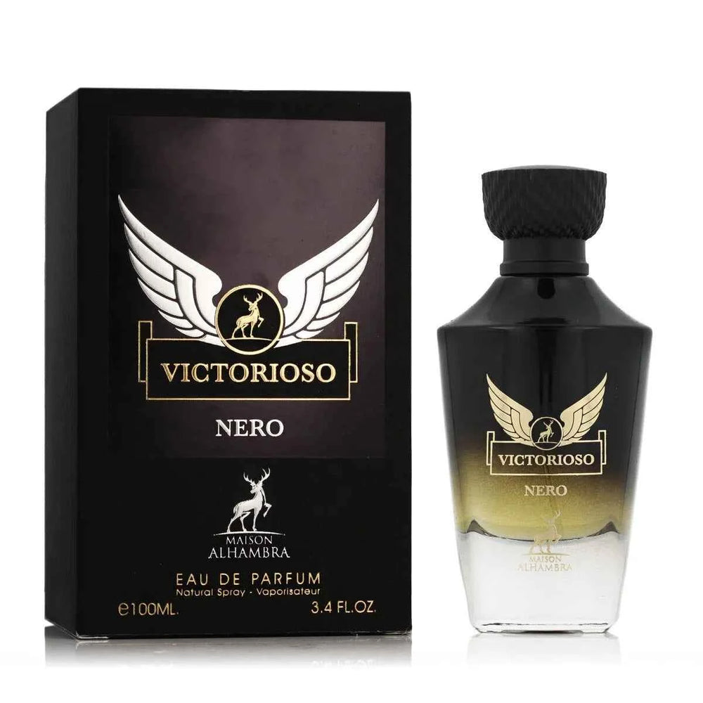 Maison Alhambra Victorioso Nero – Eau de Parfum for Men, 100 ml Spray