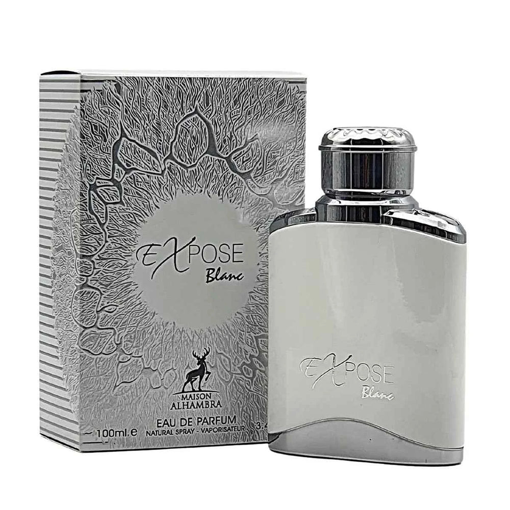 Maison Alhambra Expose Blanc – Eau de Parfum for Men, 100 ml Spray
