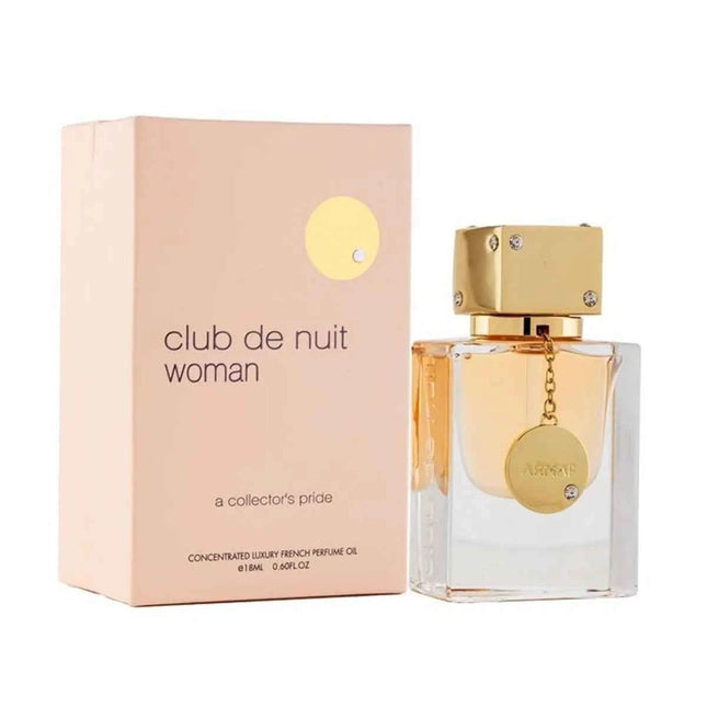 Armaf Club De Nuit Aceite Perfumado Concentrado For Woman Collectors Pride for Women, 18 ml