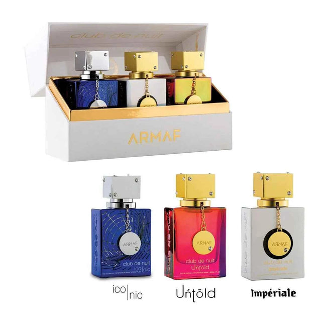 Armaf Club De Nuit – Eau de Parfum for Women Iconic 30 ml Spray Untold Eau de Parfum 3 Imperiale Eau de Parfum 3