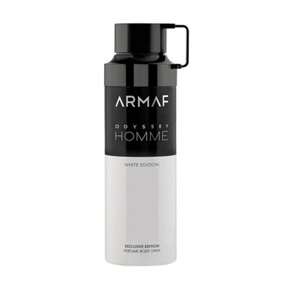 Armaf Oddisey Homme – Spray Corporal Perfumado White Edition for Men, 200 ml Spray