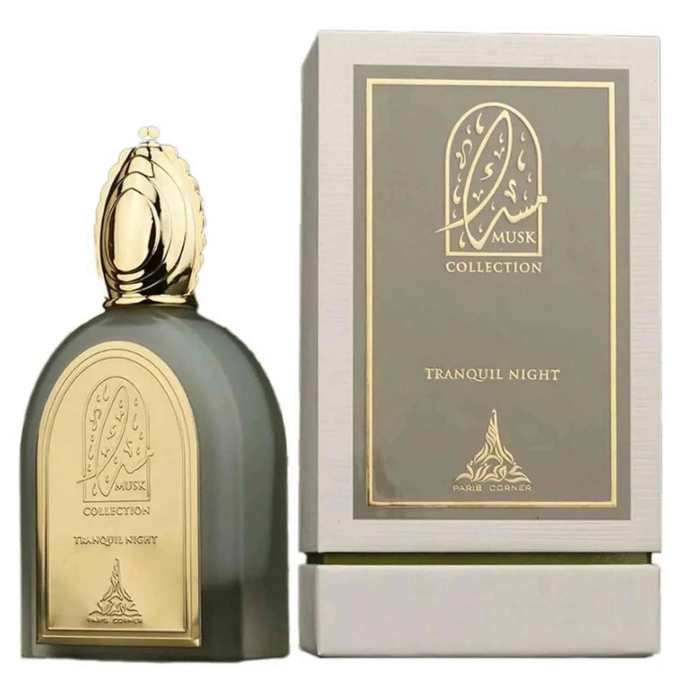 Paris Corner Tranquil Night – Eau de Parfum for Women Musk Collection, 100 ml