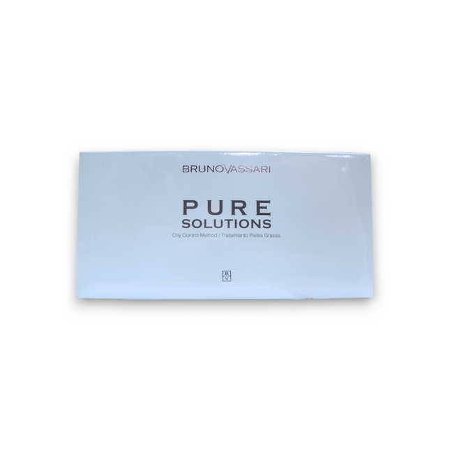 Bruno Vassari Pure Solutions Set Bruno Vassari: Balance Fluid Vitamin A Hydrating Emulsion For Face 20 ml + Pure Solutions Eliminates Impurities – Cream Mask for Women, For Face, 30 g + Bruno Vassari, Purifying,…