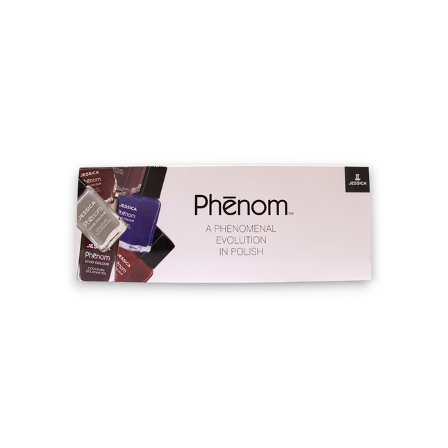 Jessica A Phenomenal Evolution In Polish Set Jessica: Phenom Vivid Colour Top Coat – Makeup Set for Women, Nail Polish, PHEN-000, Finale Shine, 15 ml + Phenom Vivid Colour, Nail Polish, PHEN-020, Barbie Pink, 14 ml +…