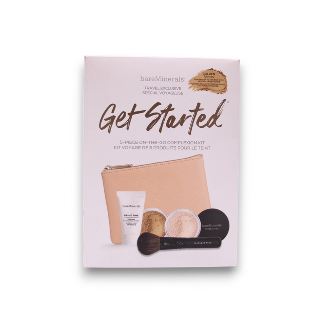 BareMinerals I Am An Original Set BareMinerals: Prime Time Vitamin E Smooth Wear – Foundation Primer for Women, Golden Tan, 15 ml + + Mineral Veil, Matte Finish, Loose Setting Powder, Golden Tan, 2 g + BareMinerals,…