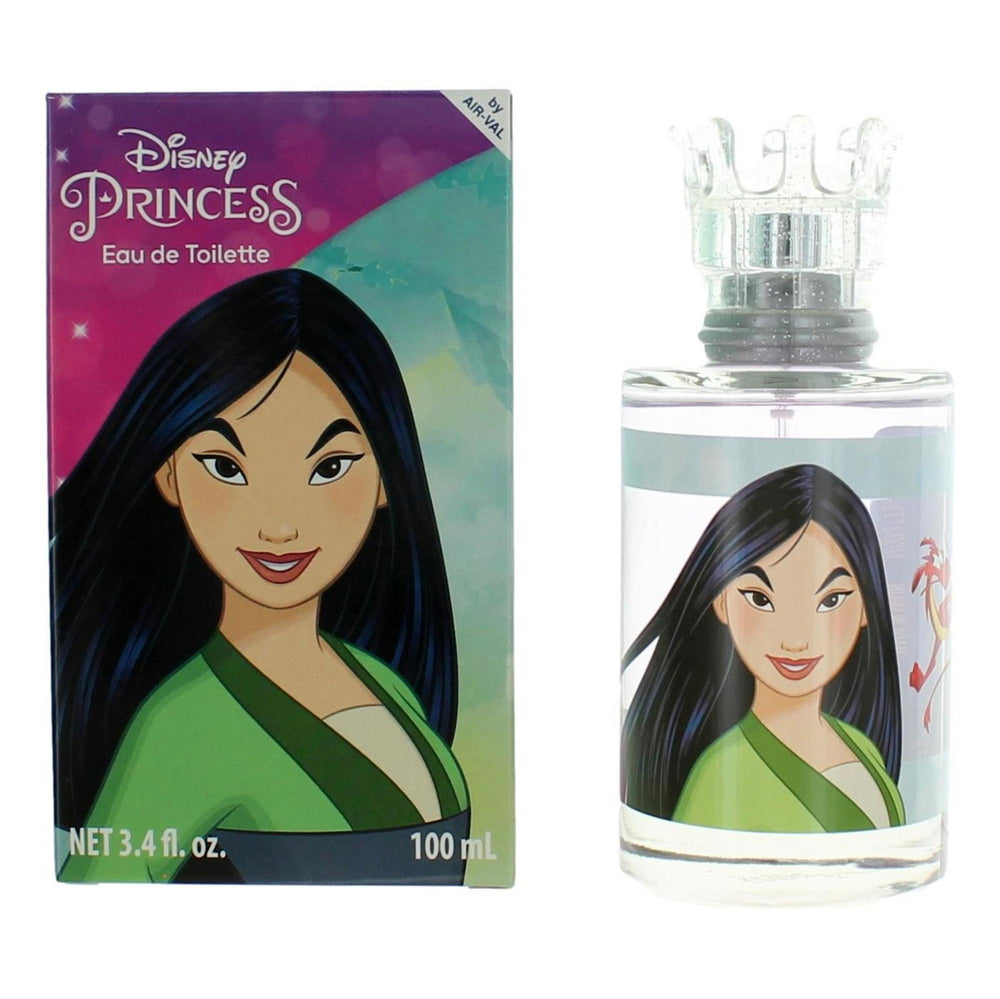 Disney Princess Mulan – Eau de Toilette for Children, 100 ml