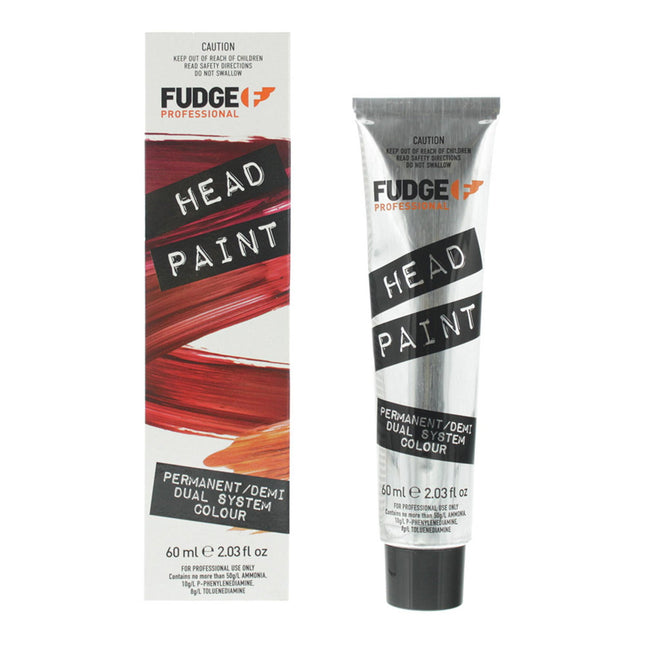 Fudge Professional Head Paint Triple Conditioning Complex – Permanent Hair Dye for Women, 55.26 Light Intense Violet Red…