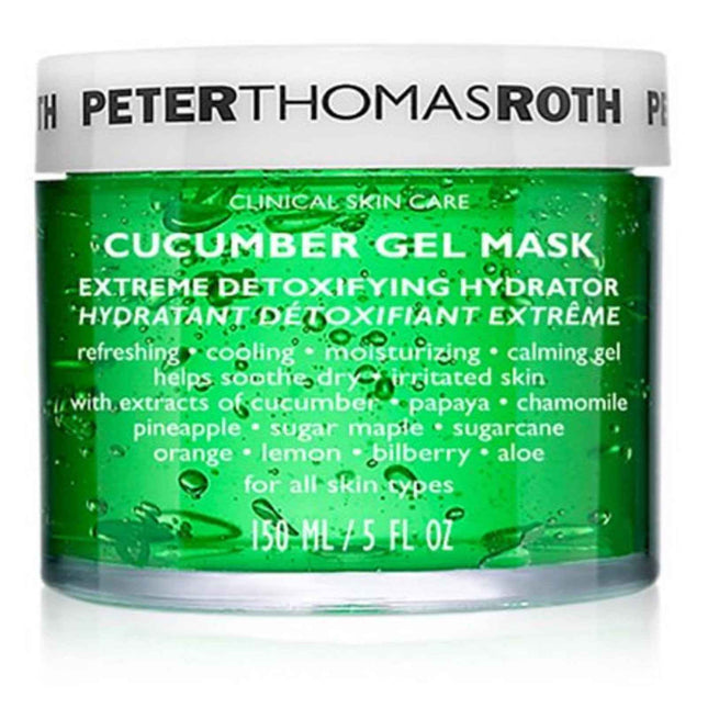 Peter Thomas Roth Cucumber De-Tox Soothing – Gel Mask for Women, Face, 150 ml