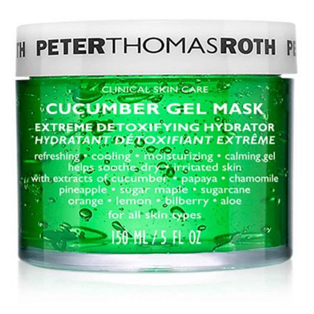 Peter Thomas Roth Cucumber De-Tox Soothing – Gel Mask for Women, Face, 150 ml