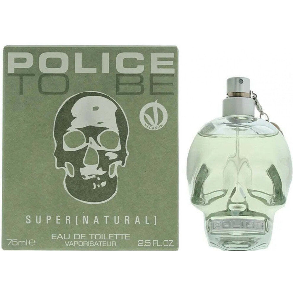 Police To Be Super Natural – Eau de Toilette Unisex, 75 ml