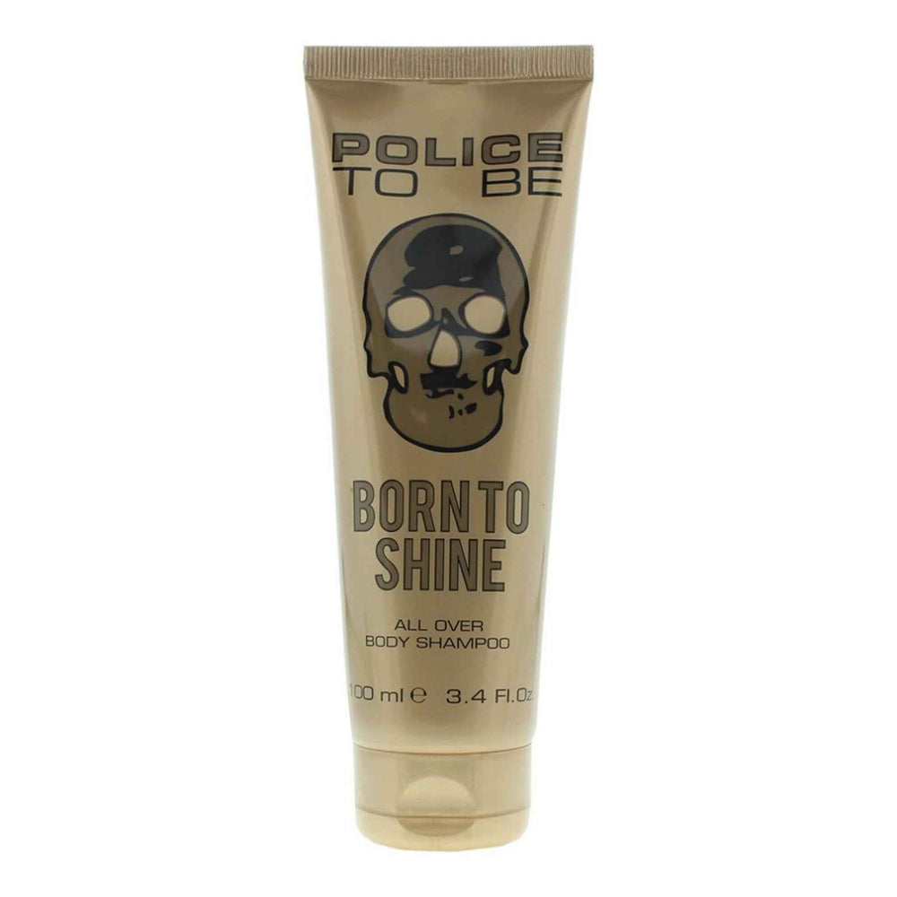 Police To Be Born To Shine – Shower Gel & Shampoo 2-in-1 for Men, 100 ml