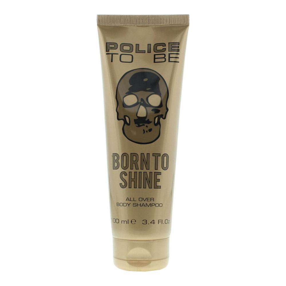 Police To Be Born To Shine – Shower Gel & Shampoo 2-in-1 for Men, 100 ml