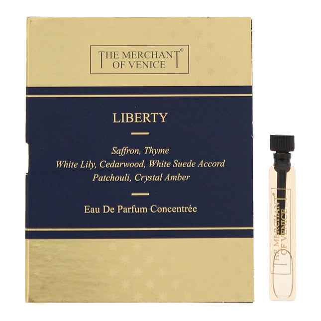 The Merchant Of Venice Liberty – Eau de Parfum Unisex, 2 ml Vial