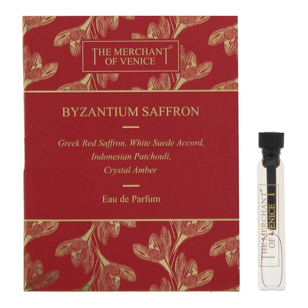 The Merchant Of Venice Byzantium Saffron – Eau de Parfum Unisex, 2 ml Vial