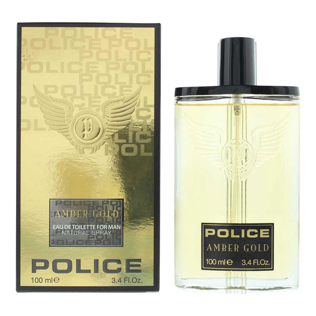Police Amber Gold – Eau de Toilette for Men, 100 ml