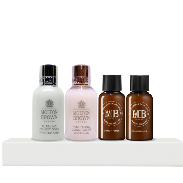 Molton Brown Hair Therapy Conditioner Set Molton Brown: Indian Cress for Women, Hair Conditioner, For Purifying, 50 ml + Kumudu, Hair Conditioner, For Volume, 50 ml + Mandarin & Clary Sage, Hair Conditioner, For…