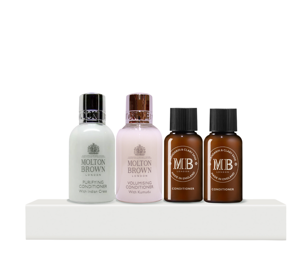 Molton Brown Hair Therapy Conditioner Set Molton Brown: Indian Cress for Women, Hair Conditioner, For Purifying, 50 ml + Kumudu, Hair Conditioner, For Volume, 50 ml + Mandarin & Clary Sage, Hair Conditioner, For…