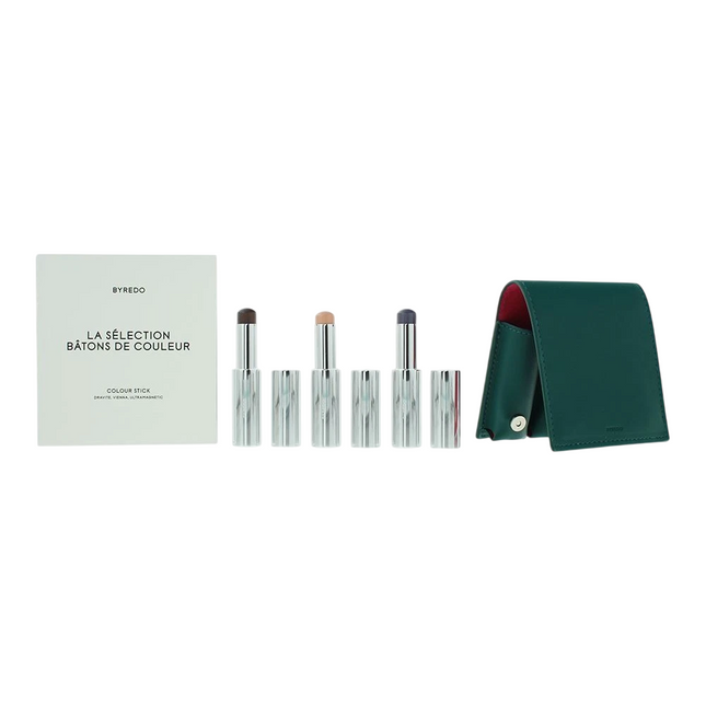 Byredo Deep Teal Set Byredo: Colour Stick Multifunctional – Makeup Set for Women, Eyeshadow Stick, 509, Solar Flare, 3.5 g…