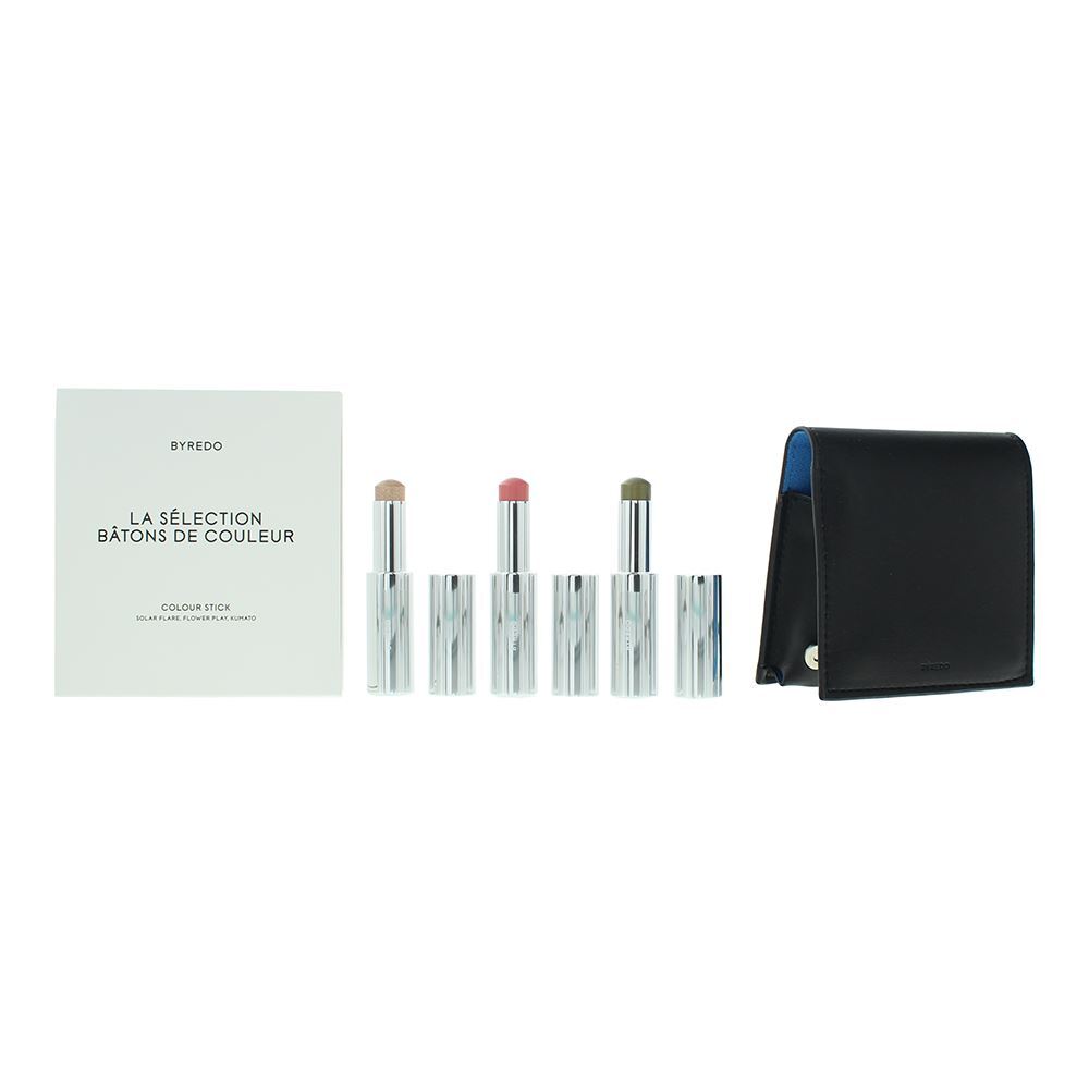 Byredo Blue Set Byredo: Colour Stick Multifunctional – Makeup Set for Women, Eyeshadow Stick, 509, Solar Flare, 3.5 g +…