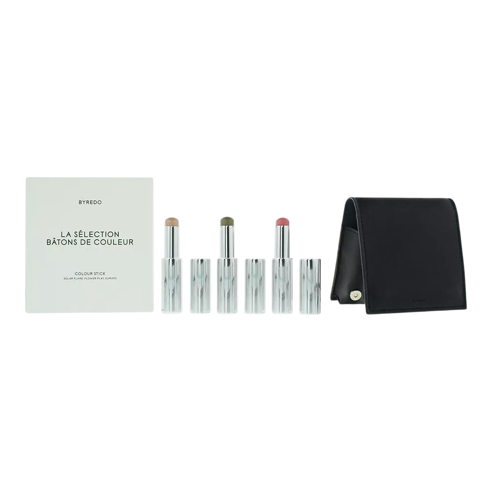 Byredo Dark Blue Set Byredo: Colour Stick Multifunctional – Makeup Set for Women, Eyeshadow Stick, 509, Solar Flare, 3.5 g…