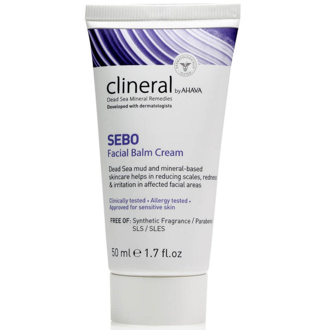 Ahava Clineral Sebo Moisturizing Daily – Balm for Women, For Face, 50 ml