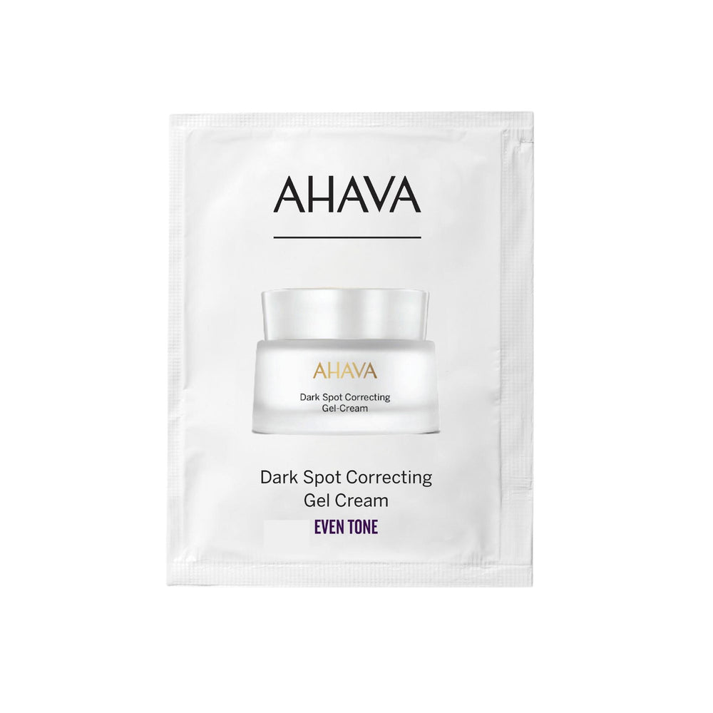 Ahava Dark Spot Correcting Brightening Hydrating Day & Night – Gel Cream for Women, Face, 3 ml Sample