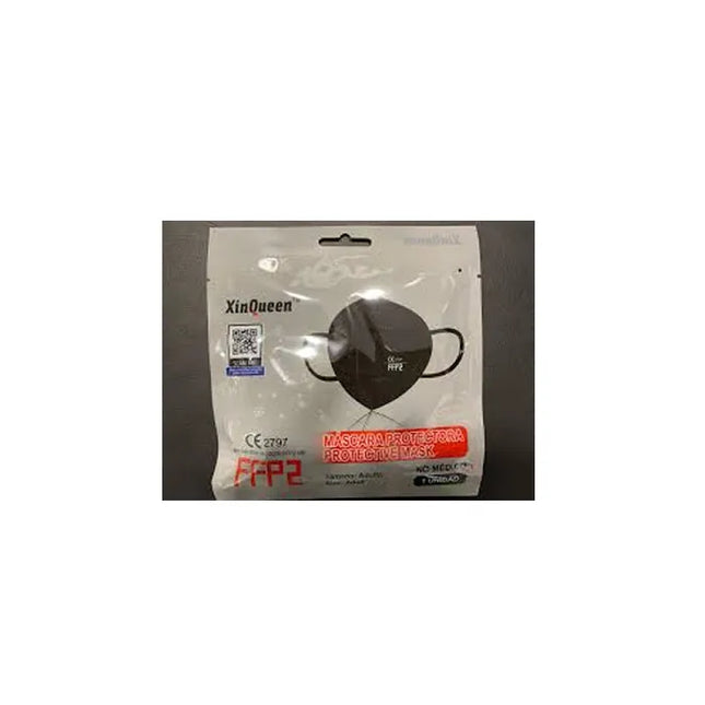 Xinqueen Black FFP2 Mask, 1 Units