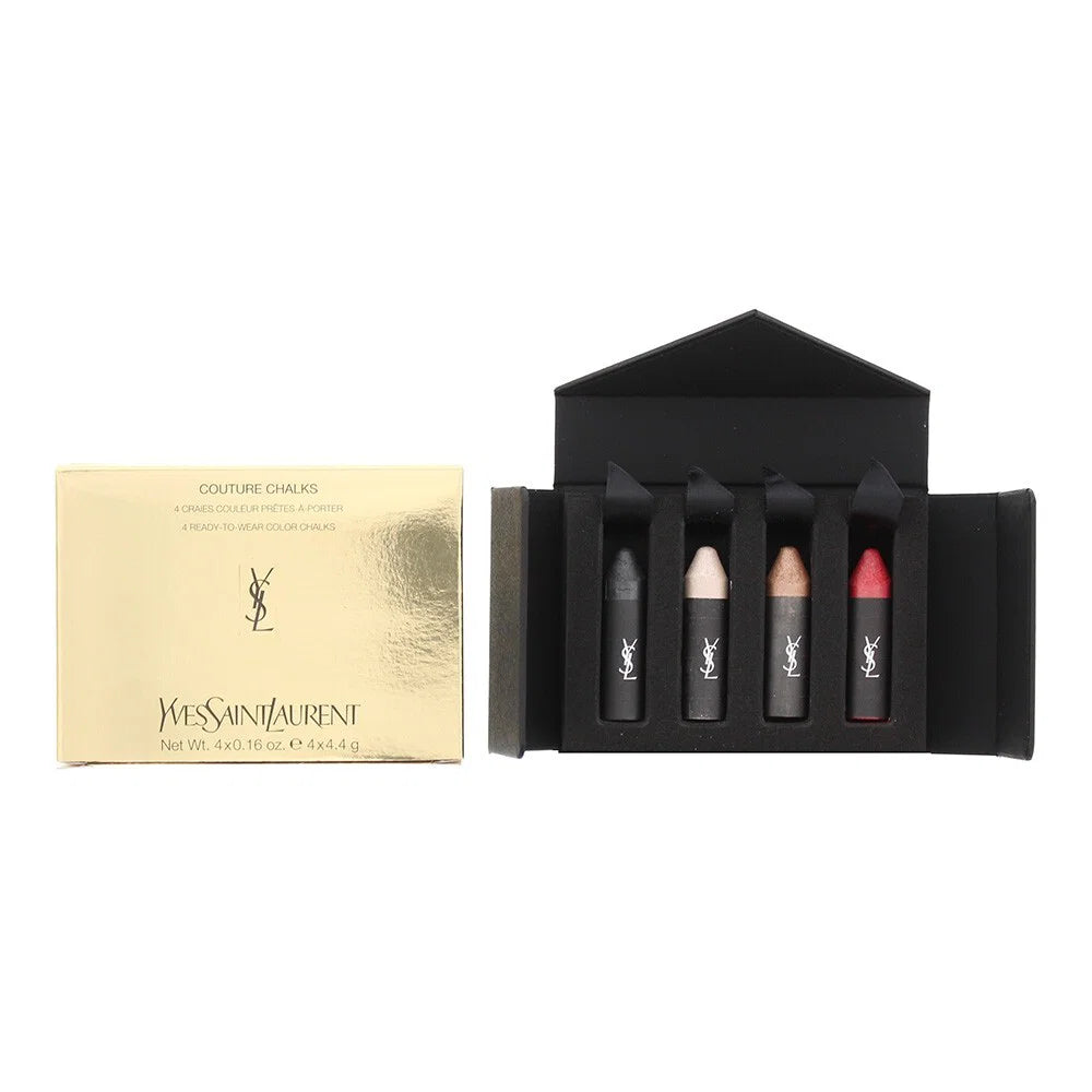 Yves Saint Laurent Set Yves Saint Laurent: Couture Chalks Lip Liner & Cheek Blush 2-in-1 – Makeup Set for Women, Le Rouge,…