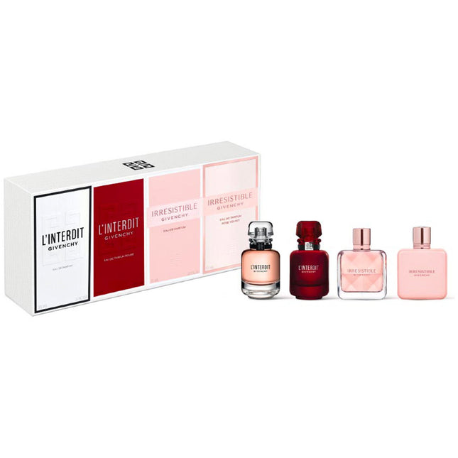 Givenchy Set Givenchy: L'Interdit – Eau de Parfum for Women, 10 ml Miniature + L' Interdit Rouge, 10 ml Miniature +…
