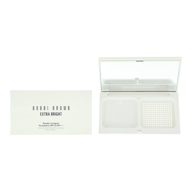 Bobbi Brown Extra Bright – Empty Powder Foundation Plastic Compact Case for Women