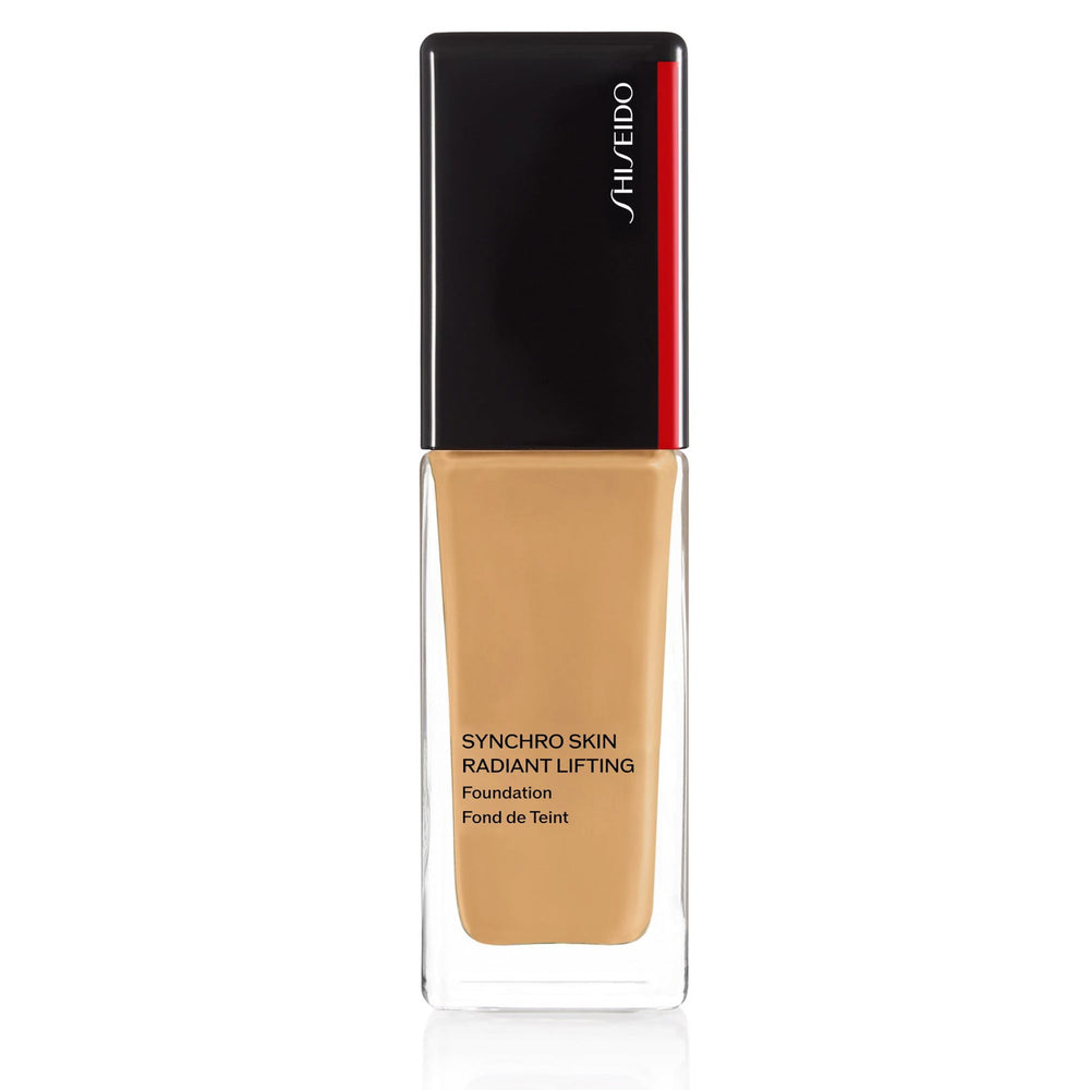 Shiseido Synchro Skin Radiant Lifting Radiant – Liquid Foundation, 340, Oak, SPF 30, 30 ml