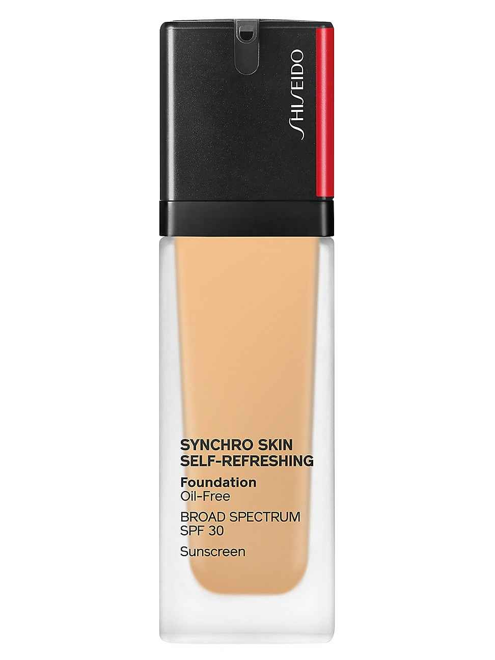 Shiseido Synchro Skin Self-Refreshing – Liquid Foundation for Women, 320, Pine, SPF30, 30 ml