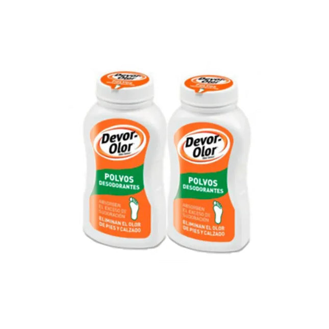 Devor OLOR Dry Feet – Deodorant Powder Unisex, 2x100 g