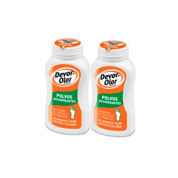 Devor OLOR Dry Feet – Deodorant Powder Unisex, 2x100 g