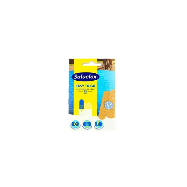 Salvelox Easy to Go Water Resistant, 12 Units