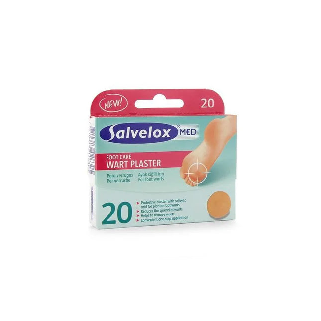 Salvelox Warts Apositos, 20 Units