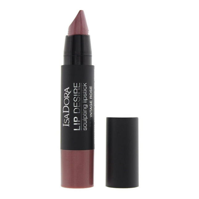 IsaDora Lip Desire Sculpting – Cream Lipstick Unisex, 73, Vintage Rose, 3.3 g