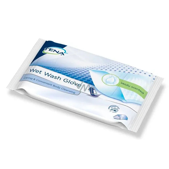 TENA Wet Wash Glove 8U
